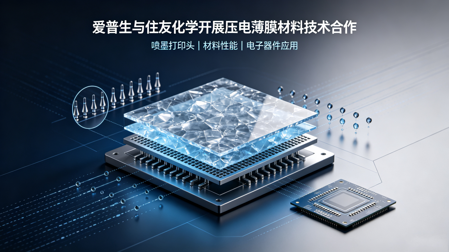 爱普生与住友化学合作开发压电薄膜材料技术_conew1